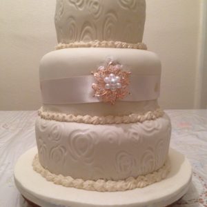 Three tier cake