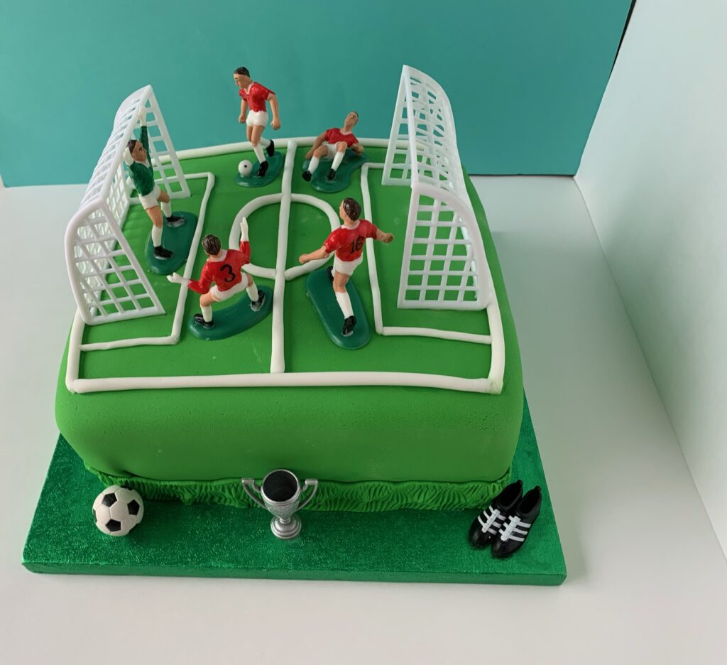 Football Pitch Cake My Cakes and Cakes